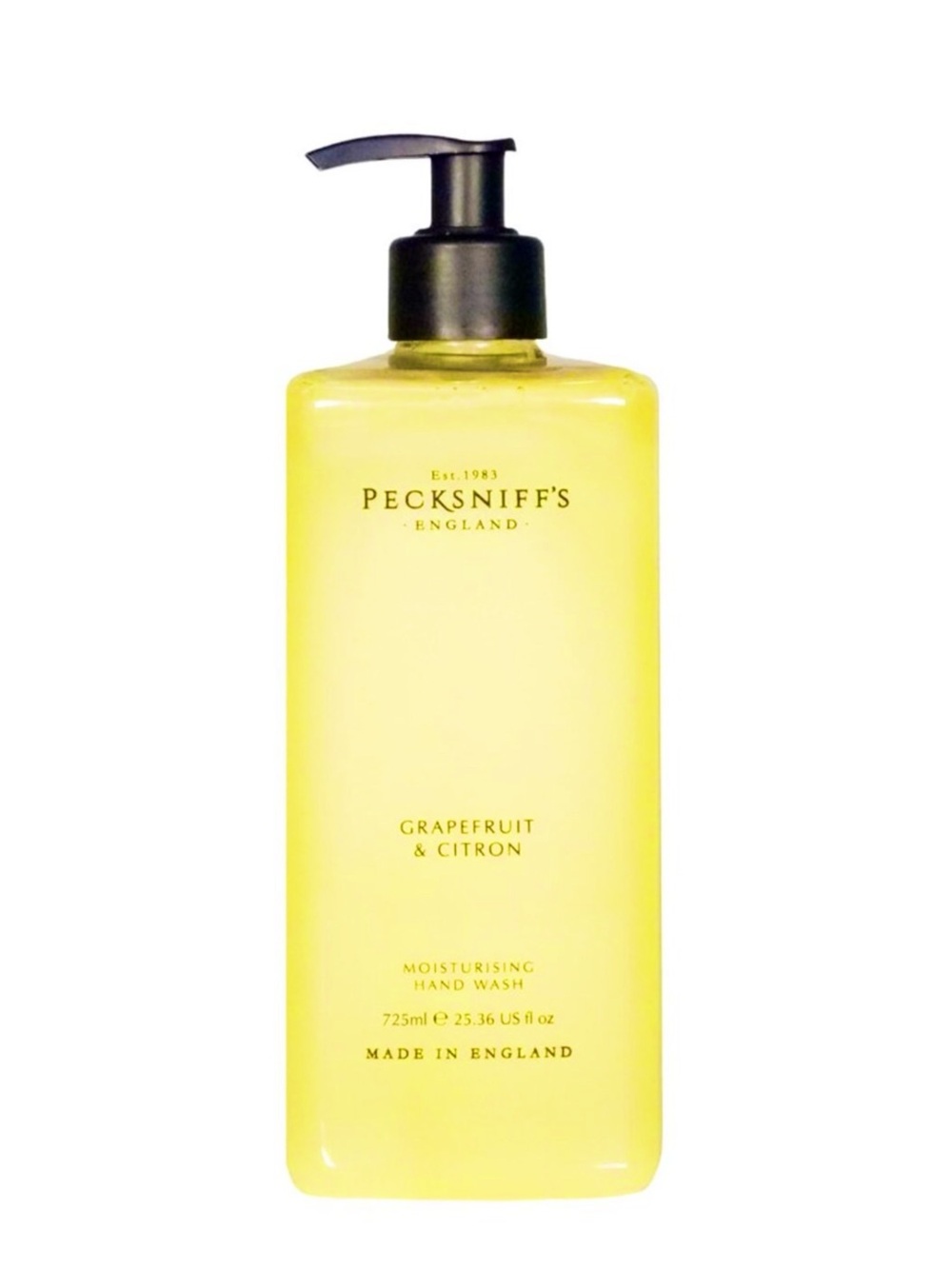 Pecksniffs England Grapefruit & Citron Hand Wash 24.52 oz | Luxury Citrus Soap